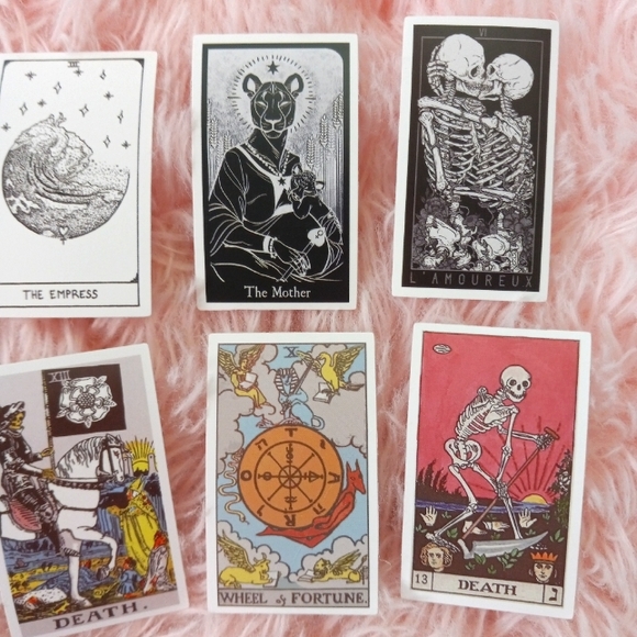 😵Witchy & artfully odd Tarot card sticker pack of 10! - Picture 7 of 8